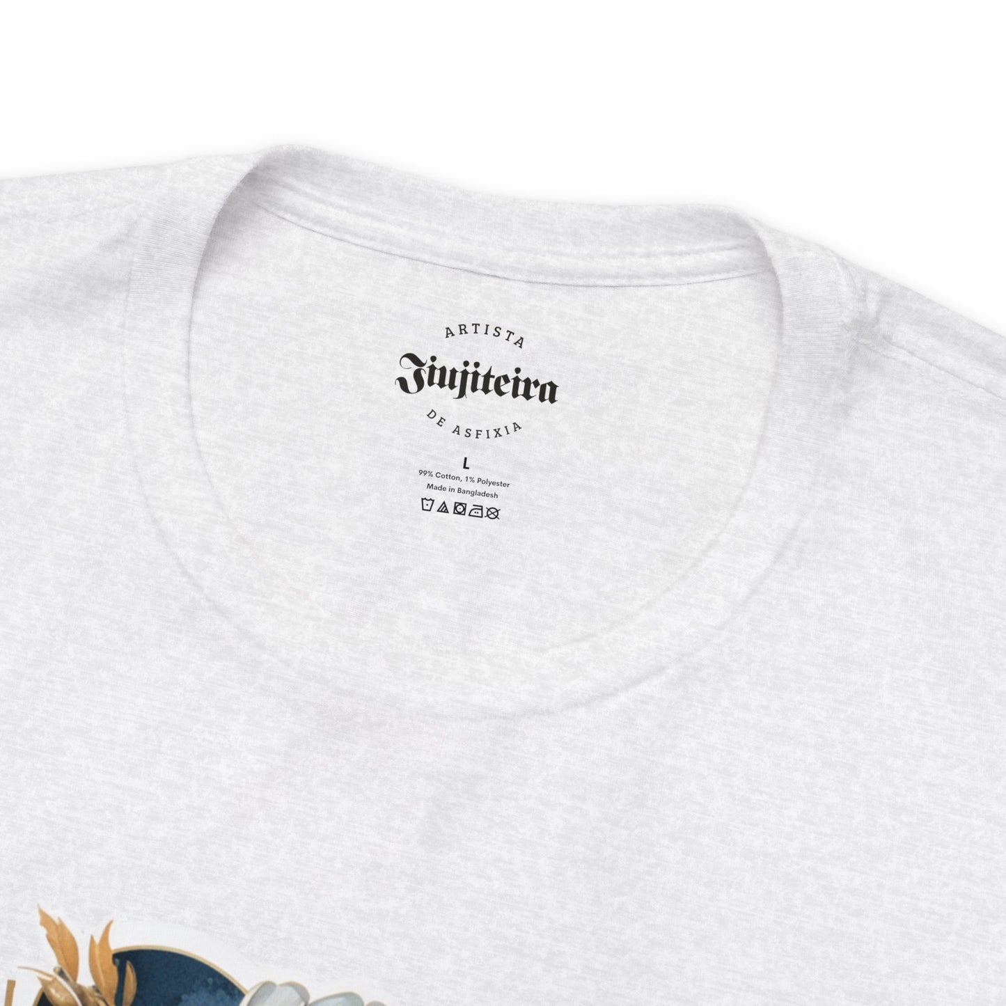 Unisex Jersey Short Sleeve Tee -Jiujiteira Blue Koi Fish