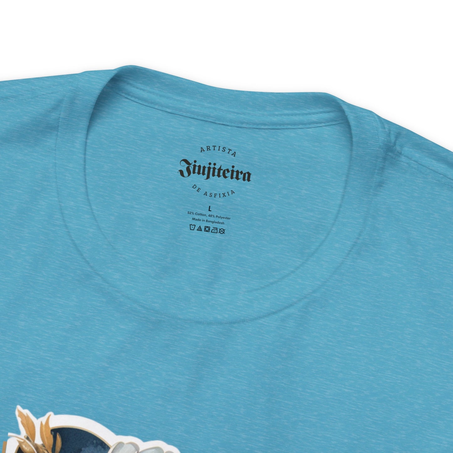 Unisex Jersey Short Sleeve Tee -Jiujiteira Blue Koi Fish