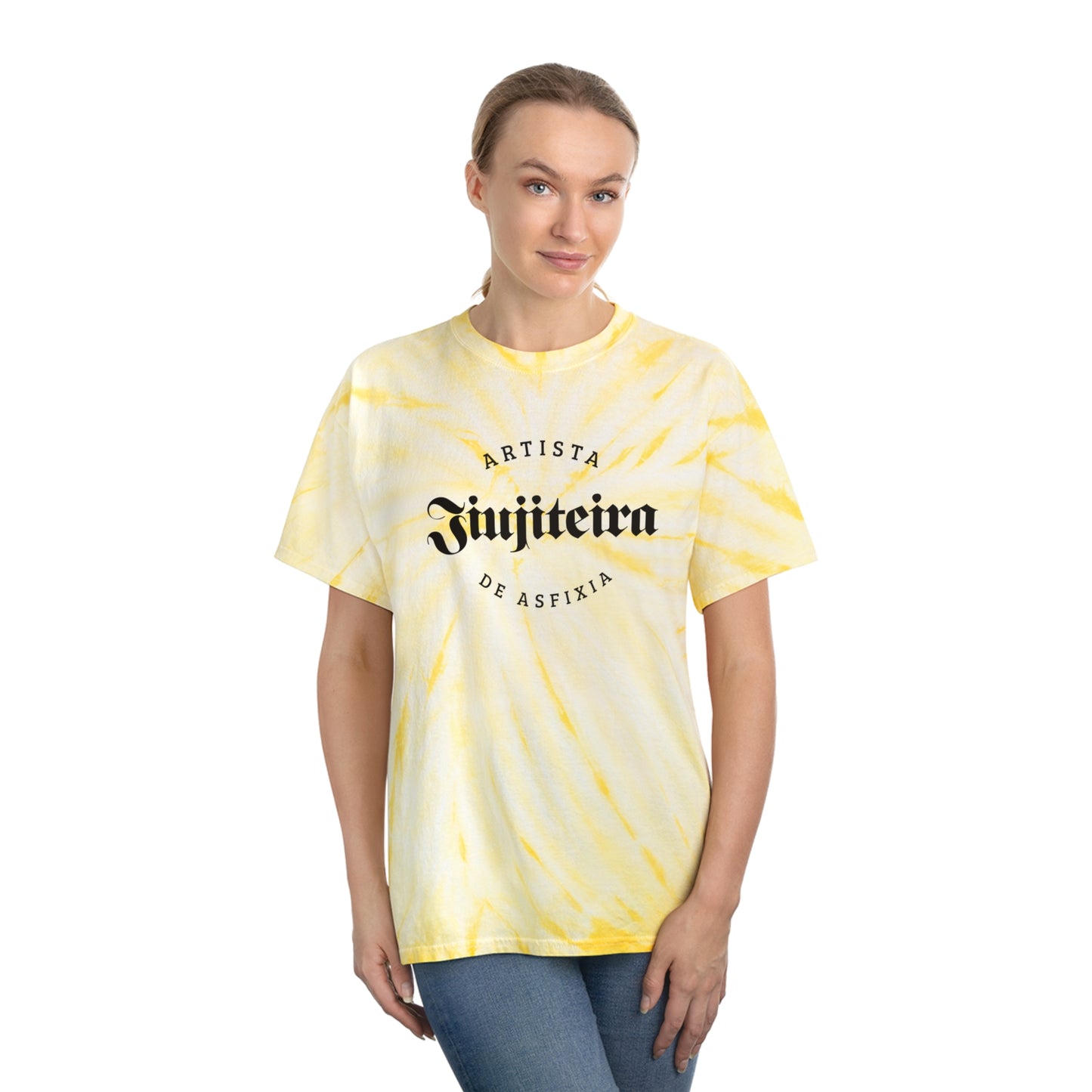 Tie-Dye Tee, Cyclone- Jiujiteira Artista De Asfixia
