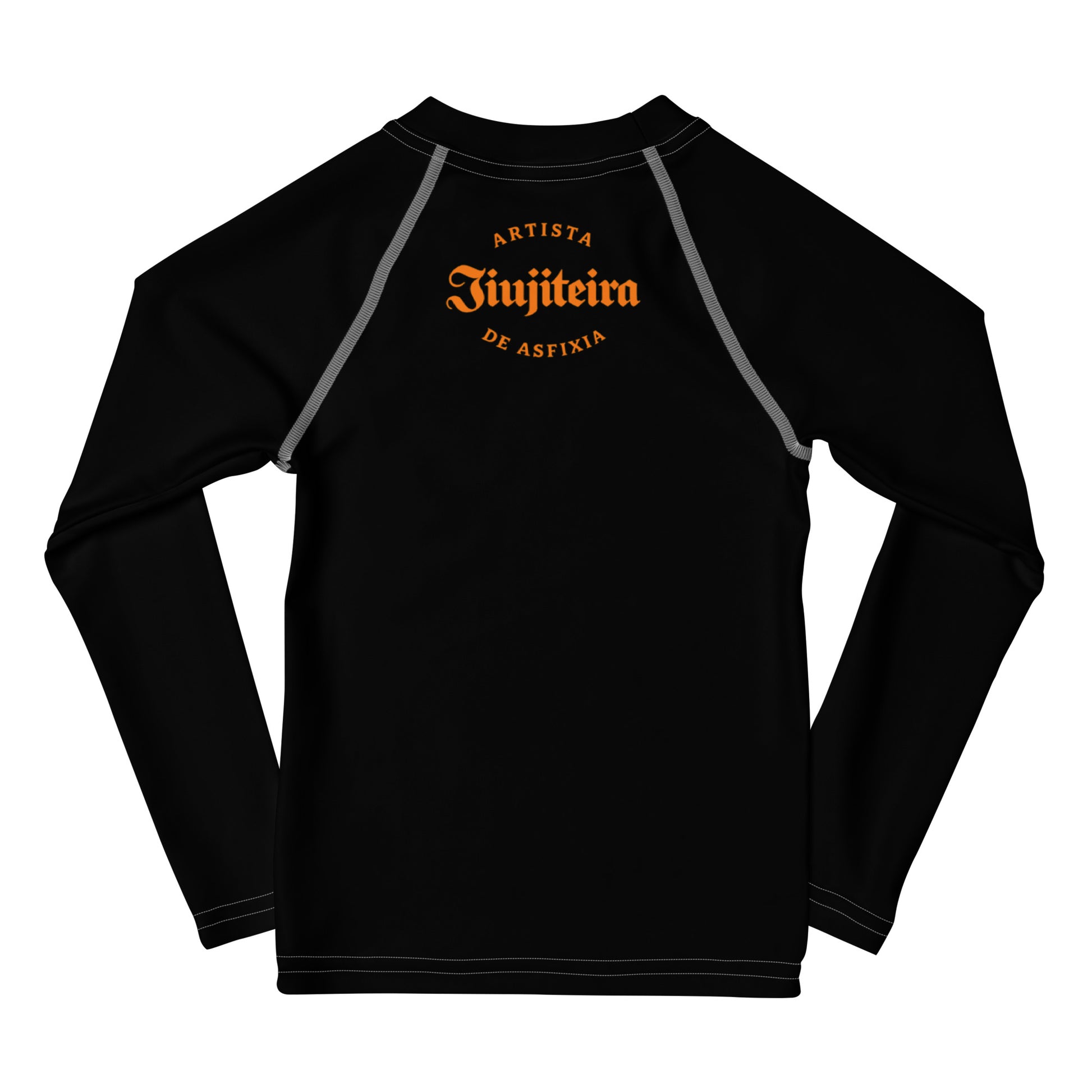 Kids Halloween BJJ Rashguard – Happy Jitsuween Pumpkin in Gi