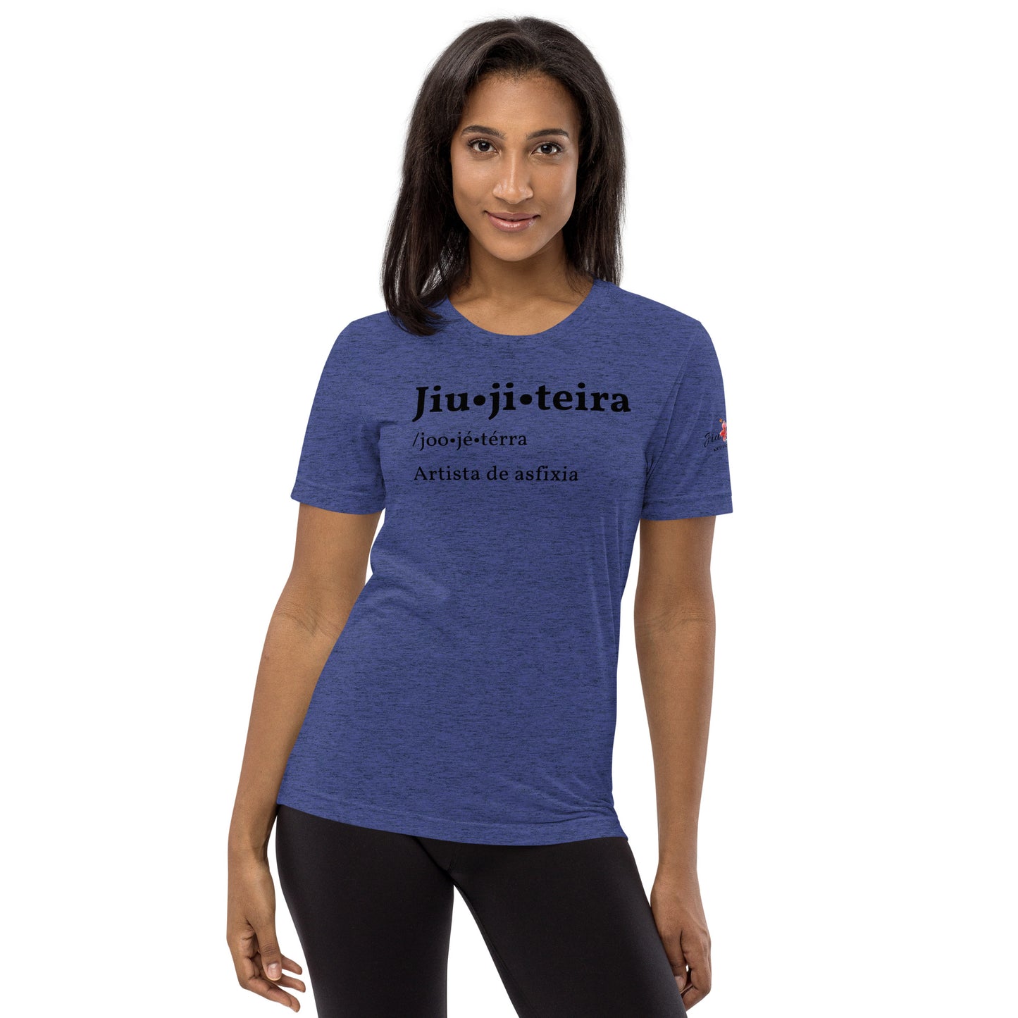 Short sleeve t-shirt vintage fitted - Jiujiteira Definition