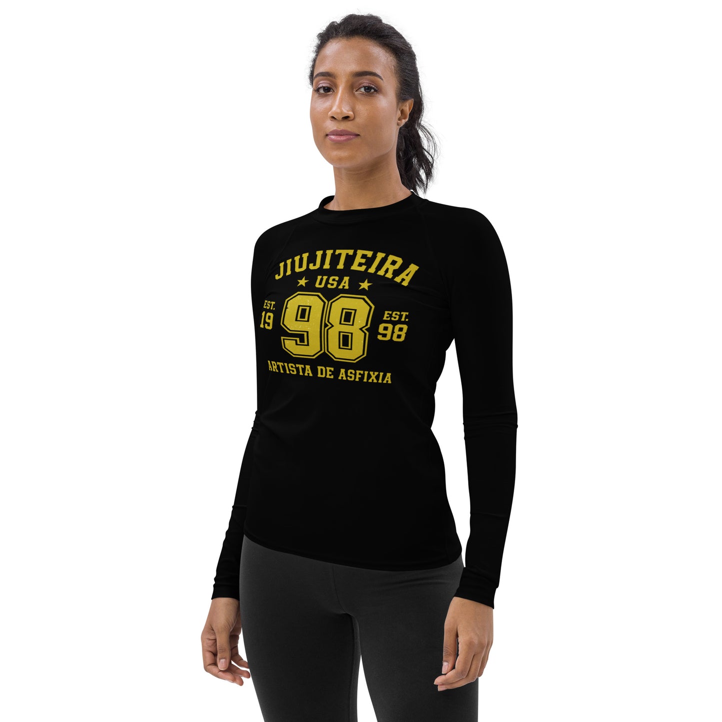 {{ product_title }} | Women's BJJ Rash Guard for No-Gi Jiu-Jitsu | Stylish Grappling Gear for Training & Competition