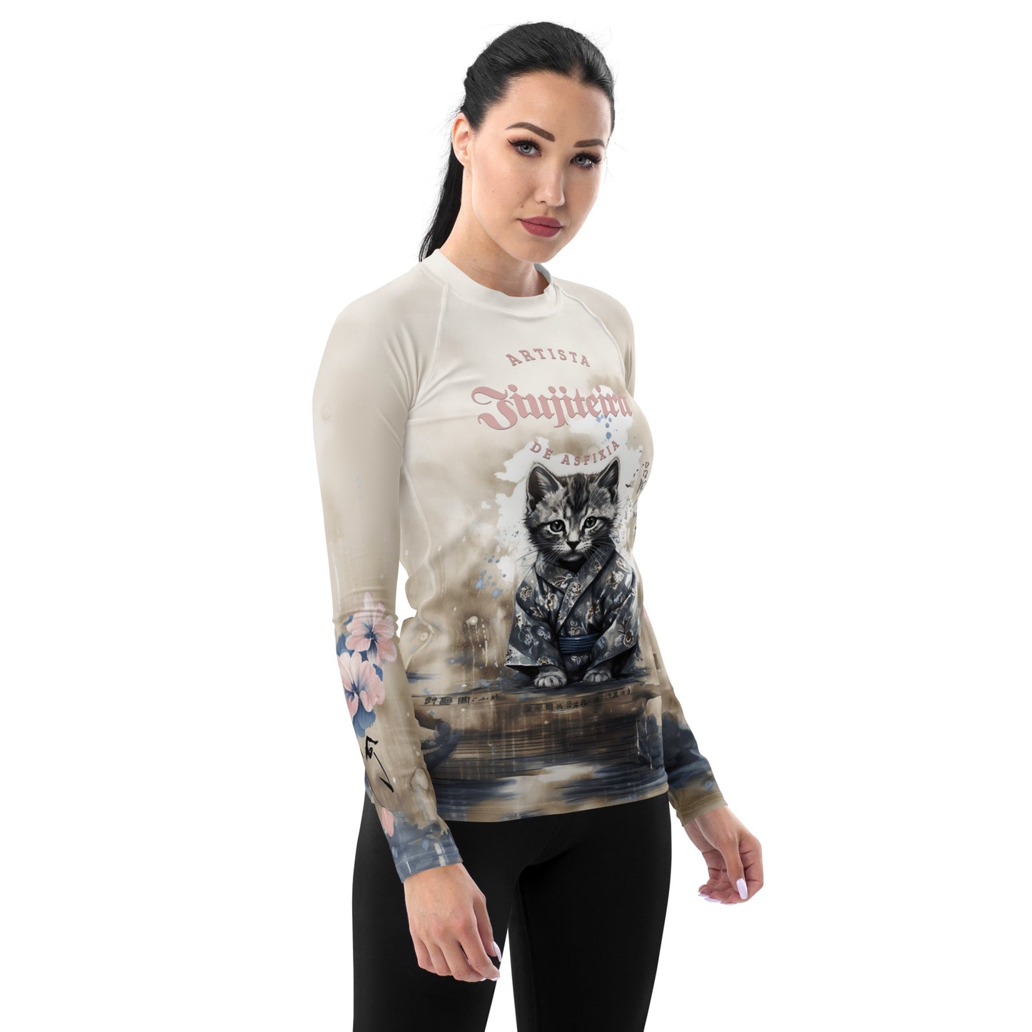 {{ product_title }} | Women's BJJ Rash Guard for No-Gi Jiu-Jitsu | Stylish Grappling Gear for Training & Competition