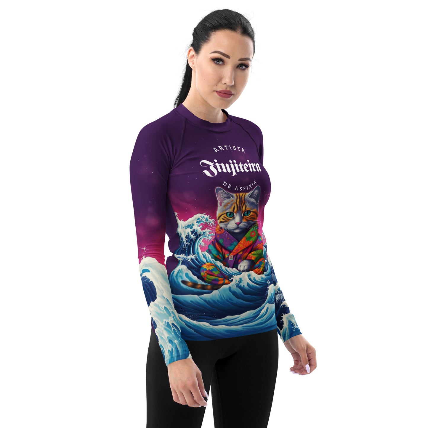 {{ product_title }} | Women's BJJ Rash Guard for No-Gi Jiu-Jitsu | Stylish Grappling Gear for Training & Competition