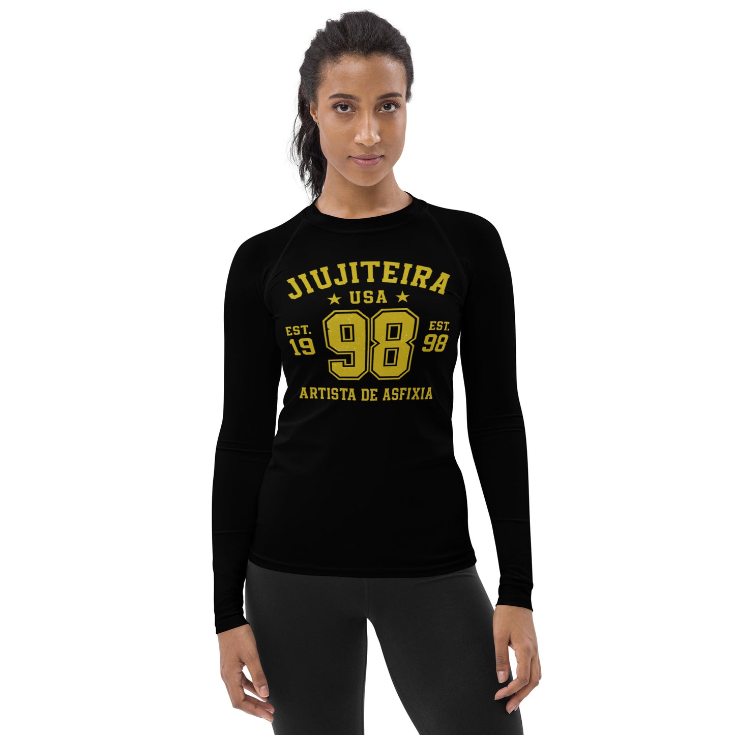 {{ product_title }} | Women's BJJ Rash Guard for No-Gi Jiu-Jitsu | Stylish Grappling Gear for Training & Competition