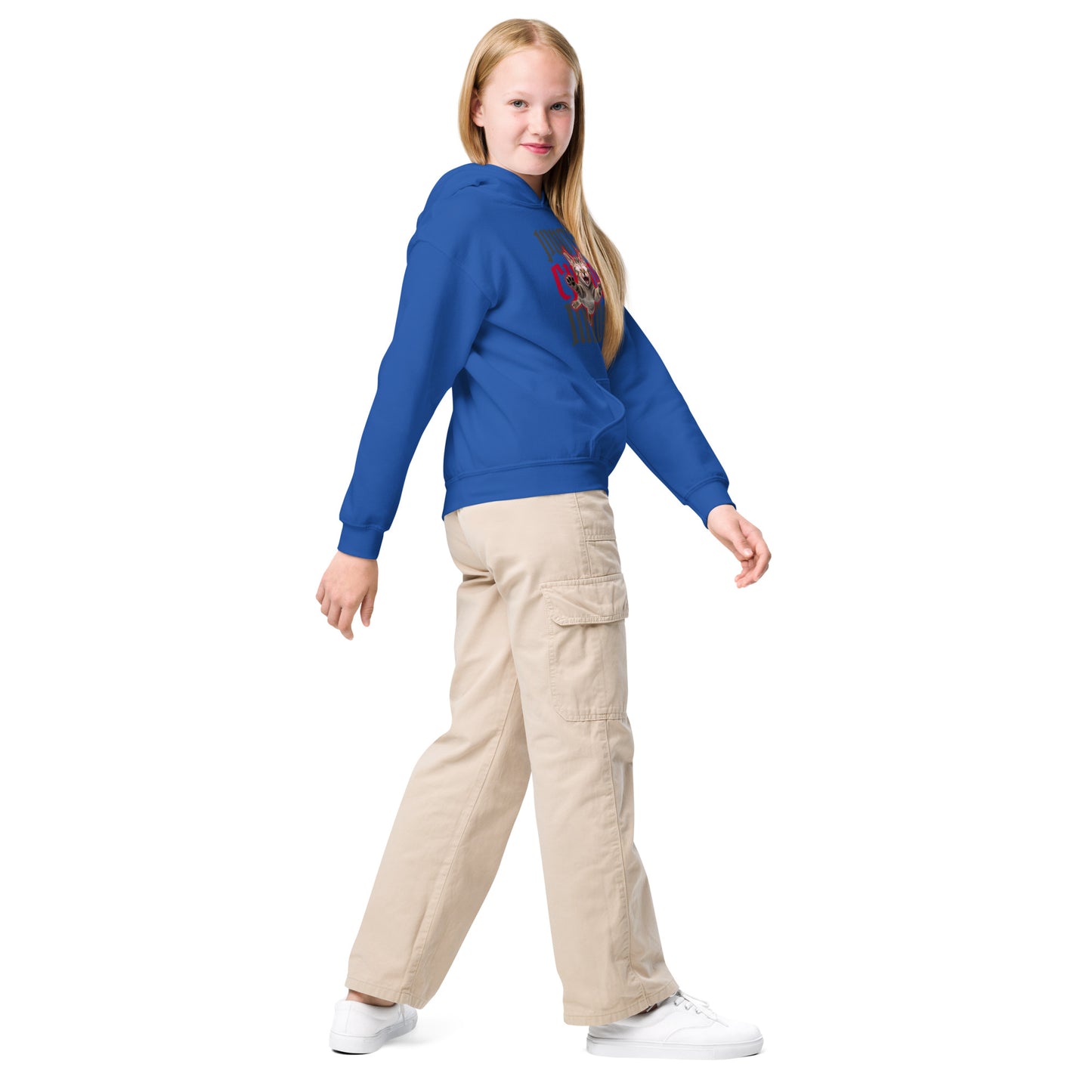 Youth BJJ Hoodie – Chaos Design for Girls Who Roll