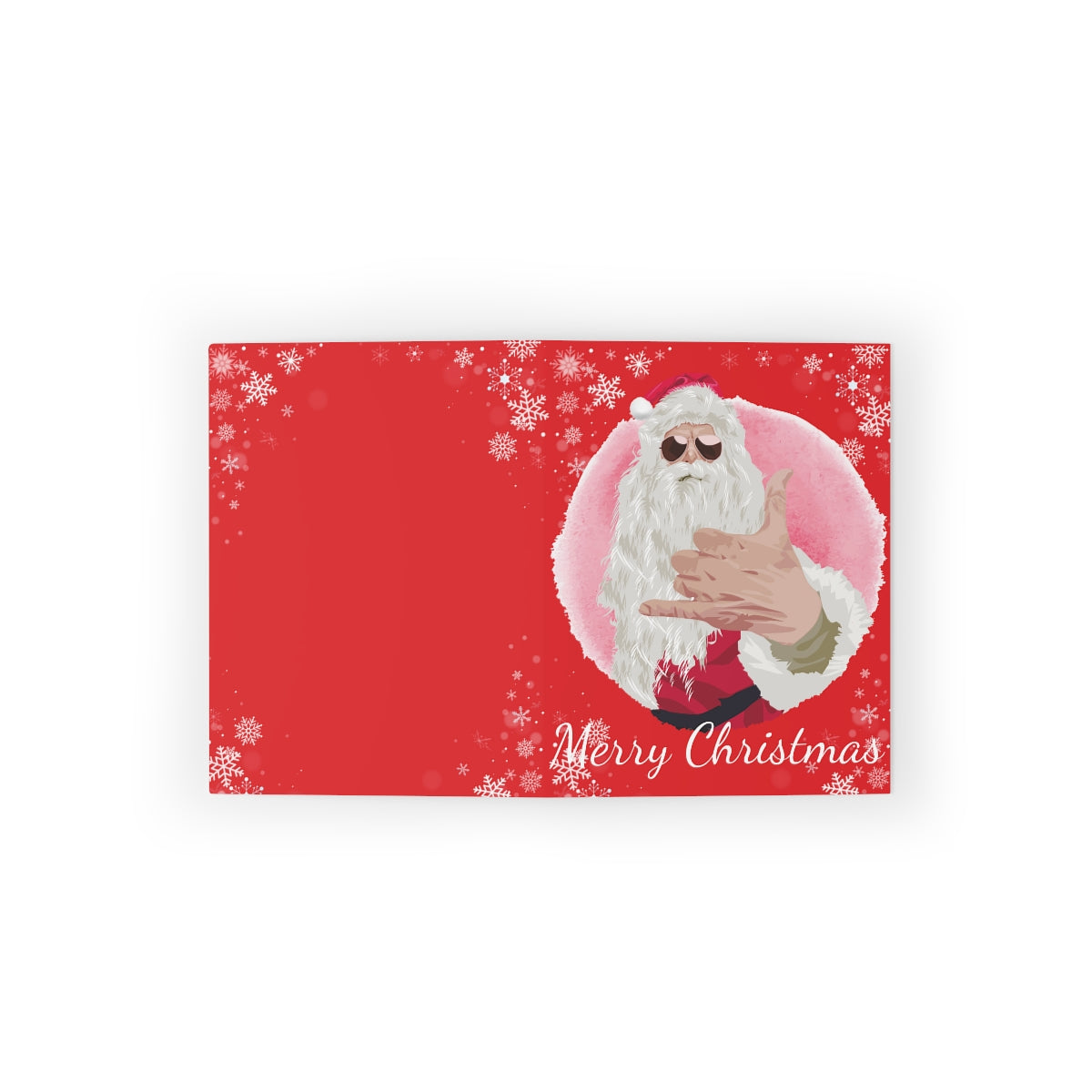 Tarjetas de felicitación Jiujitsu Santa (8, 16 y 24 piezas)