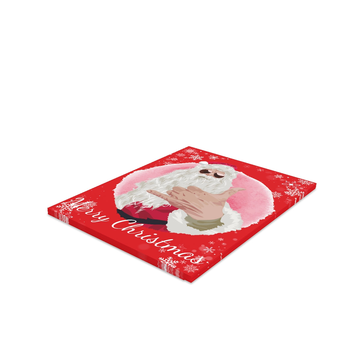 Tarjetas de felicitación Jiujitsu Santa (8, 16 y 24 piezas)