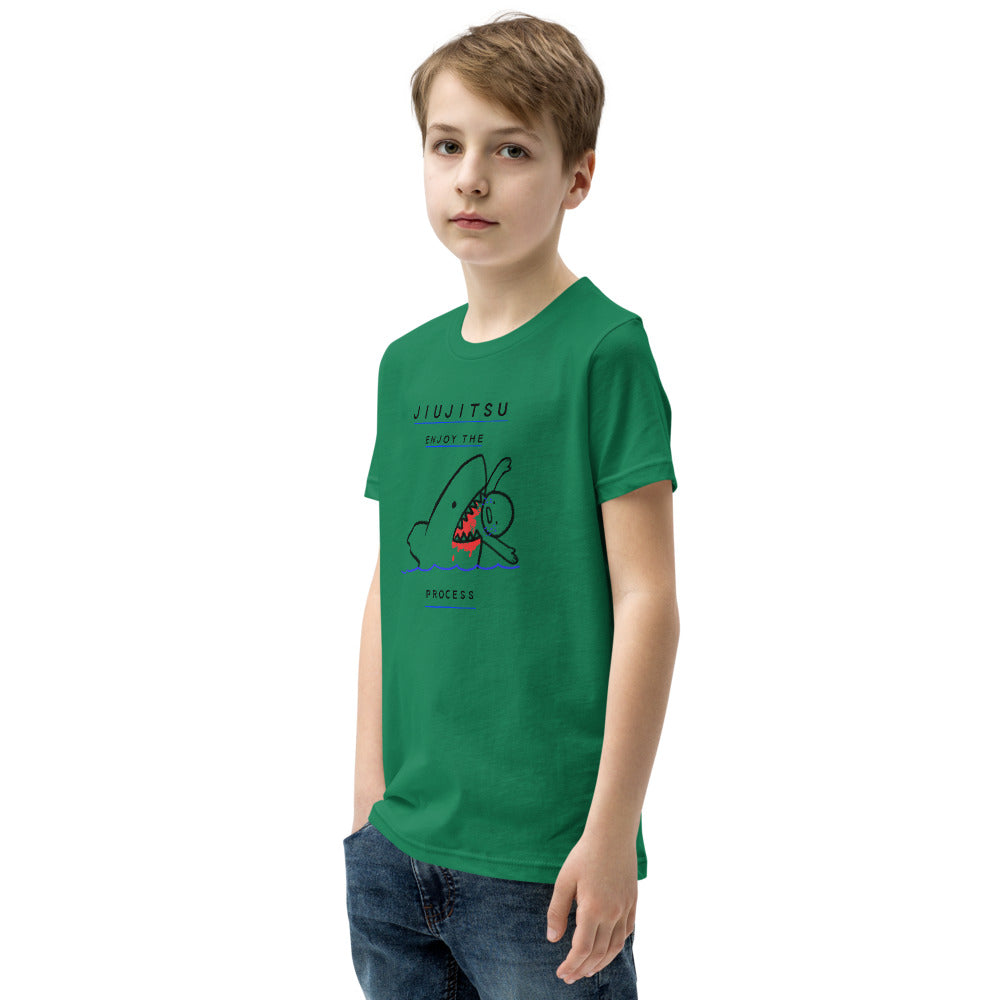 Youth Short Sleeve T-Shirt- Enjoy The Process - The Women of Jiujitsu