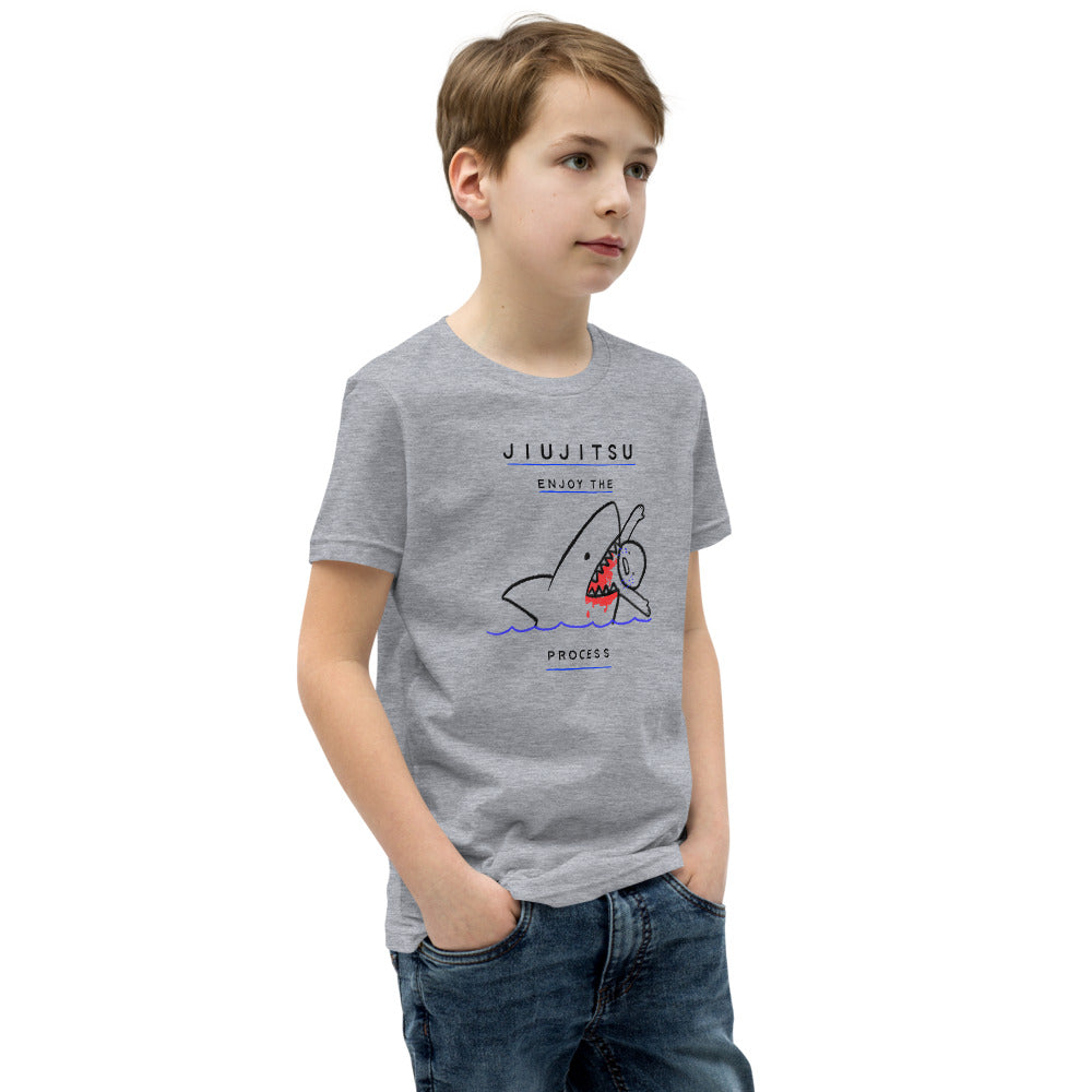 Youth Short Sleeve T-Shirt- Enjoy The Process - The Women of Jiujitsu