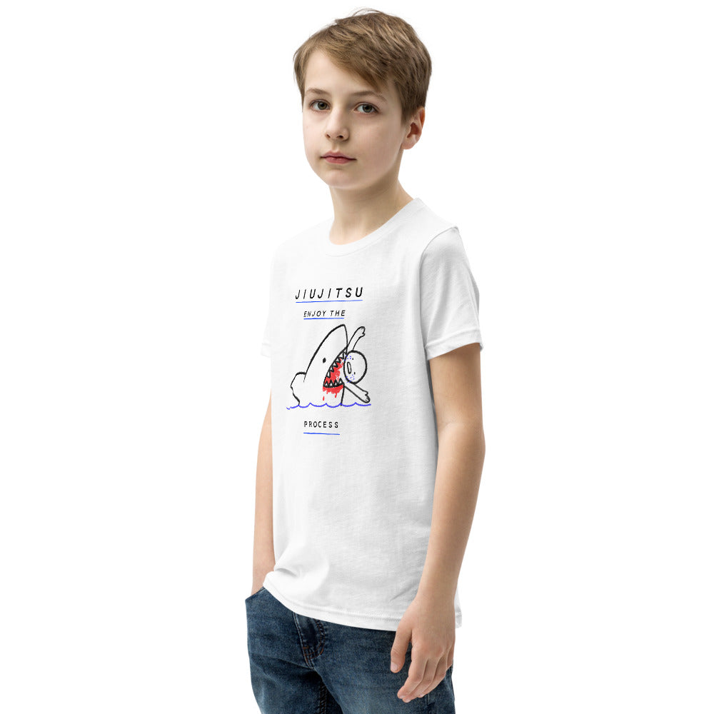 Youth Short Sleeve T-Shirt- Enjoy The Process - The Women of Jiujitsu