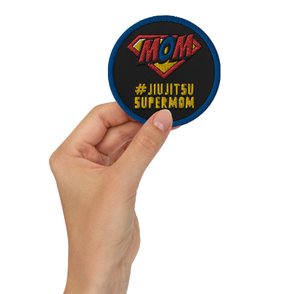 Embroidered patches- Jiujitsu Super Mom - The Women of Jiujitsu