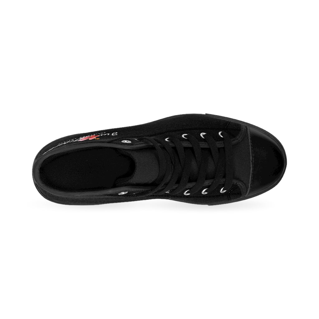 Women's High-top Sneakers- JiuJiteira Logo - The Women of Jiujitsu