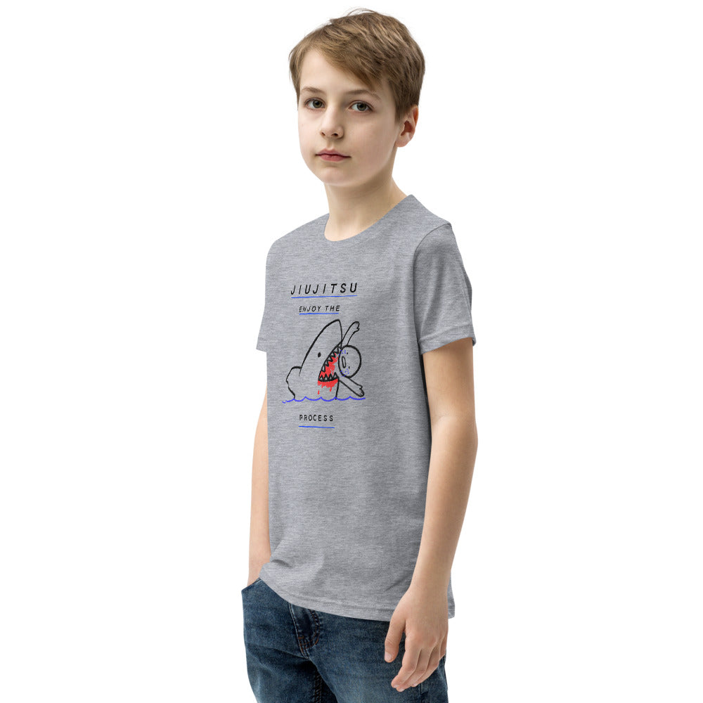 Youth Short Sleeve T-Shirt- Enjoy The Process - The Women of Jiujitsu