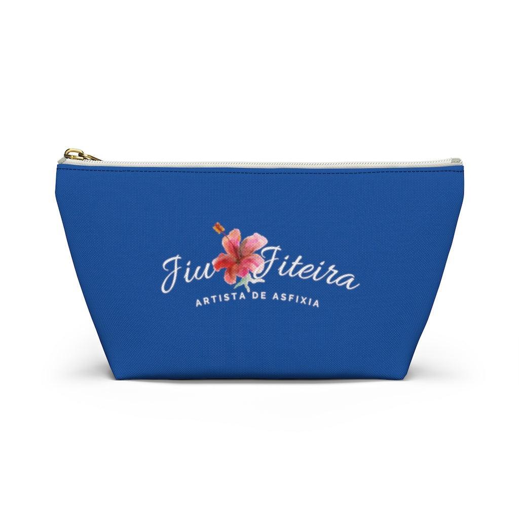 Accessory Pouch w T-bottom- JiuJiiteira Blue (rank) - The Women of Jiujitsu