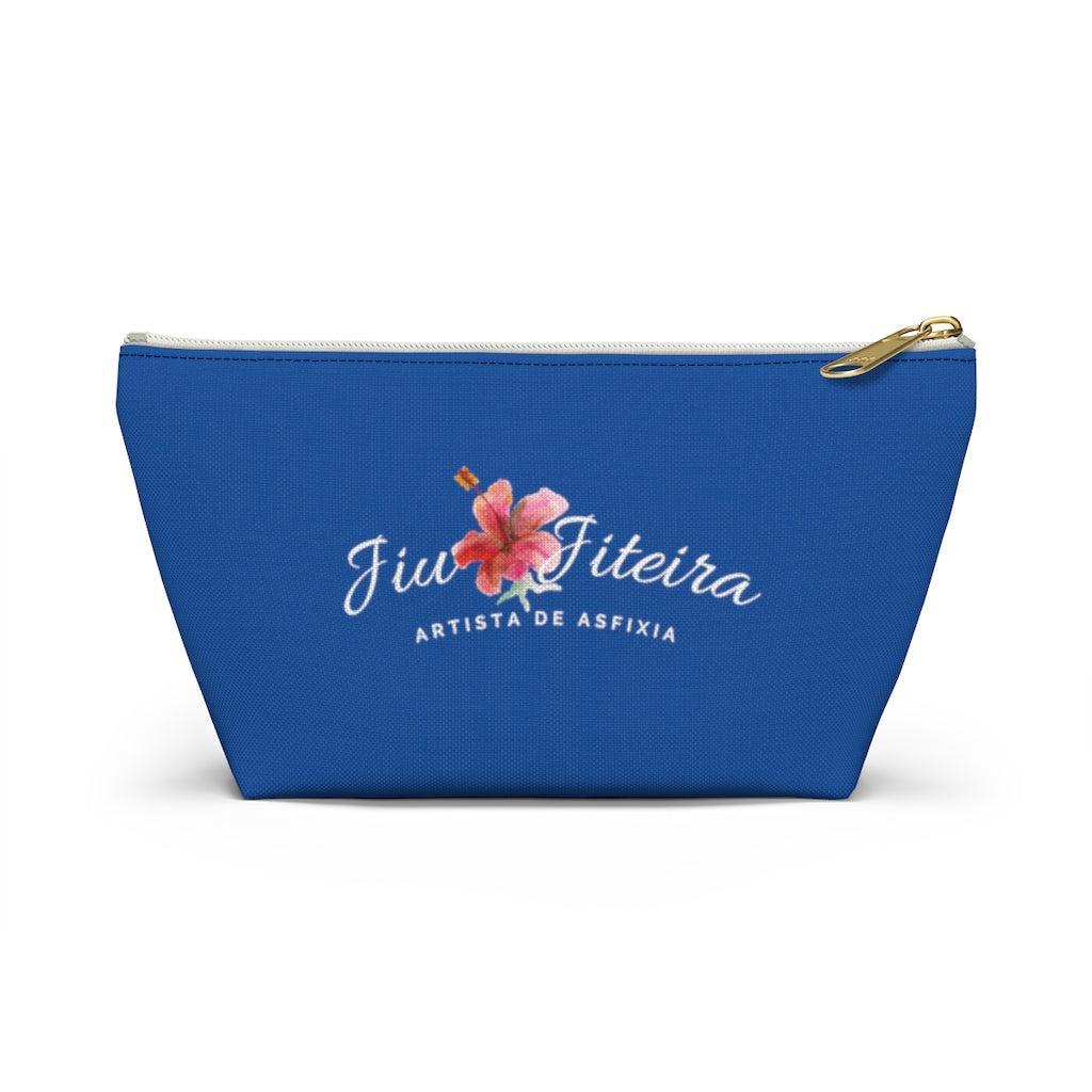 Accessory Pouch w T-bottom- JiuJiiteira Blue (rank) - The Women of Jiujitsu