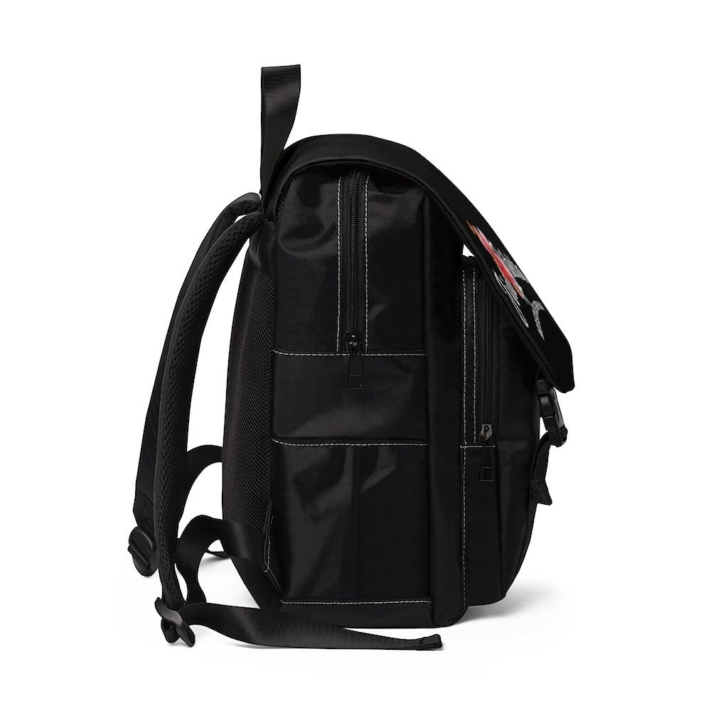 Unisex Casual Shoulder Backpack- JiuJiteira Artista De Asfixa Logo - The Women of Jiujitsu