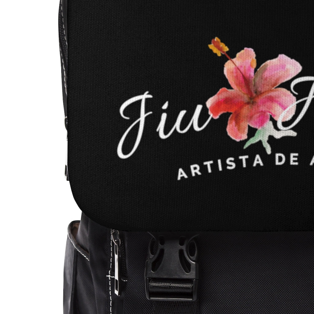 Unisex Casual Shoulder Backpack- JiuJiteira Artista De Asfixa Logo - The Women of Jiujitsu