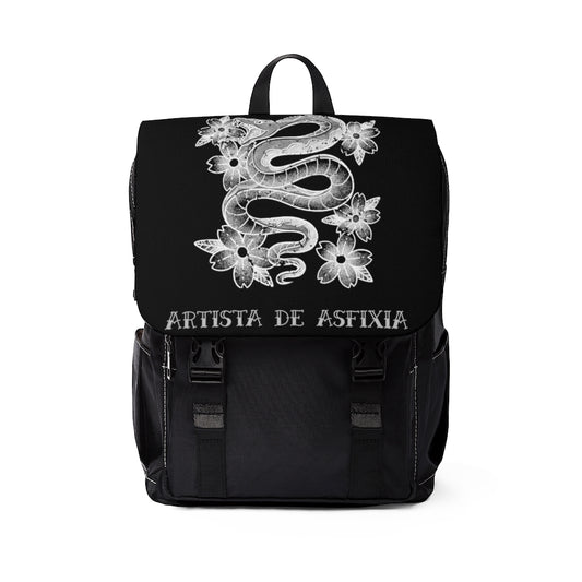Unisex Casual Shoulder Backpack- JiuJiteira Tattoo Art - The Women of Jiujitsu