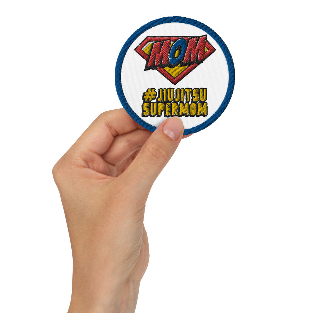 Embroidered patches- Jiujitsu Super Mom - The Women of Jiujitsu
