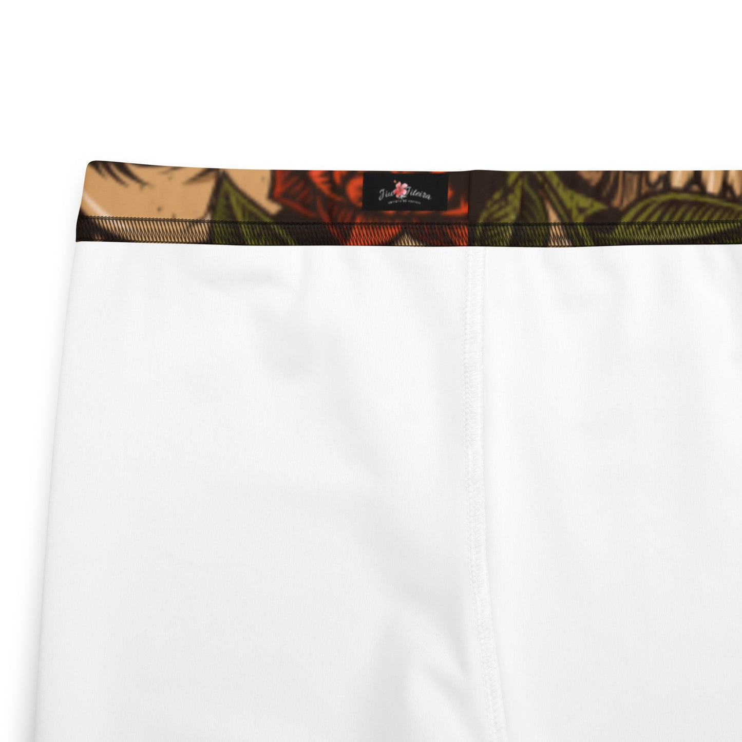 Youth Leggings sizes (8-14)- Jiujitsu Roses Skulls - The Women of Jiujitsu