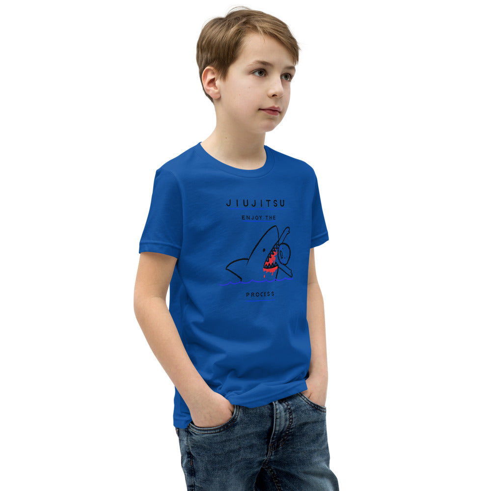 Youth Short Sleeve T-Shirt- Enjoy The Process - The Women of Jiujitsu