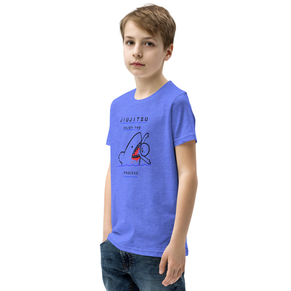 Youth Short Sleeve T-Shirt- Enjoy The Process - The Women of Jiujitsu