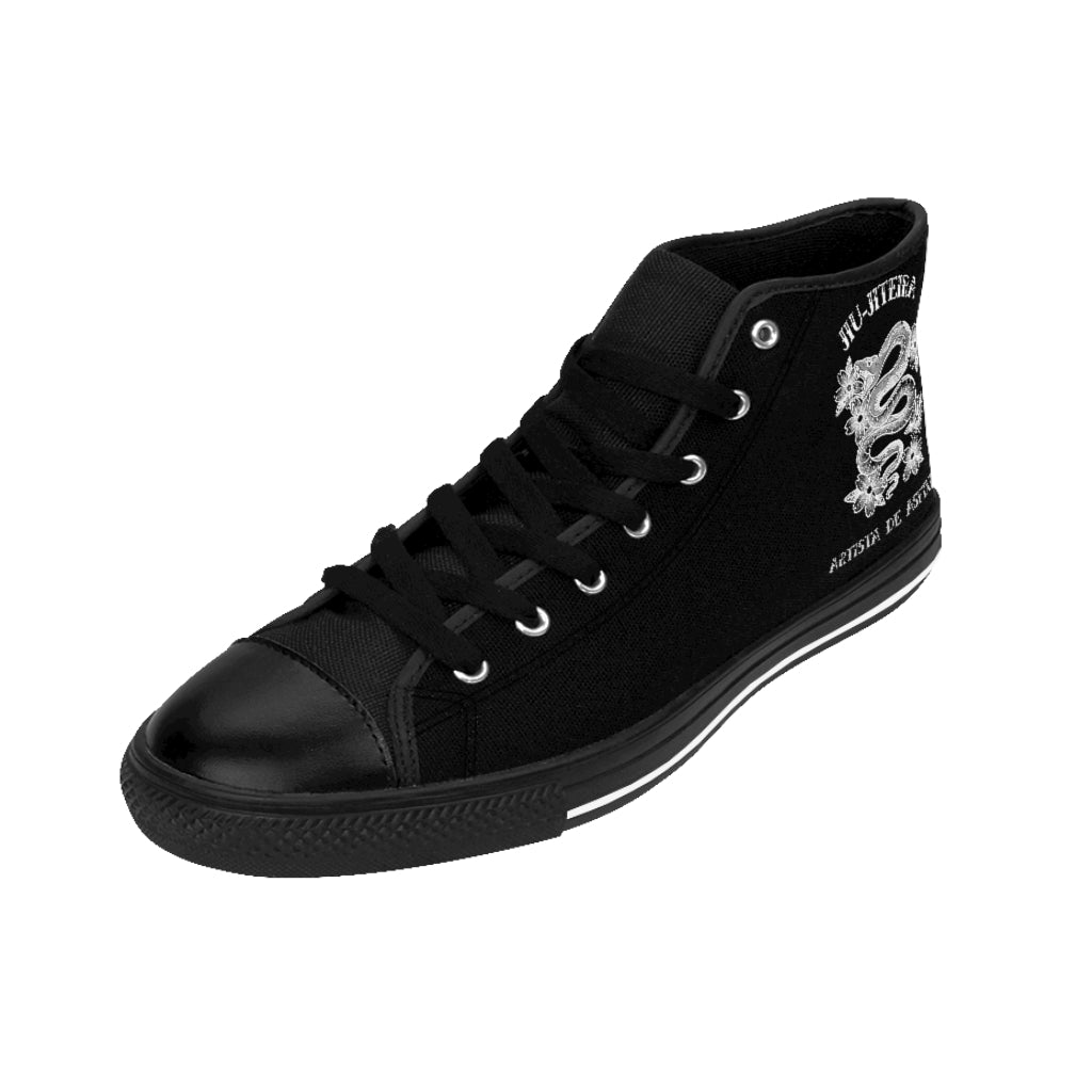 Women's High-top Sneakers- JiuJiteira Logo - The Women of Jiujitsu