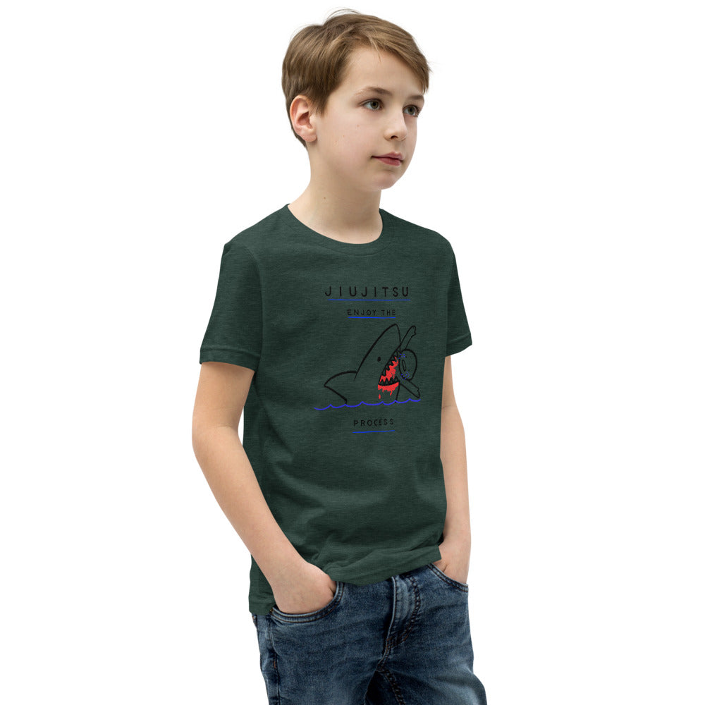Youth Short Sleeve T-Shirt- Enjoy The Process - The Women of Jiujitsu