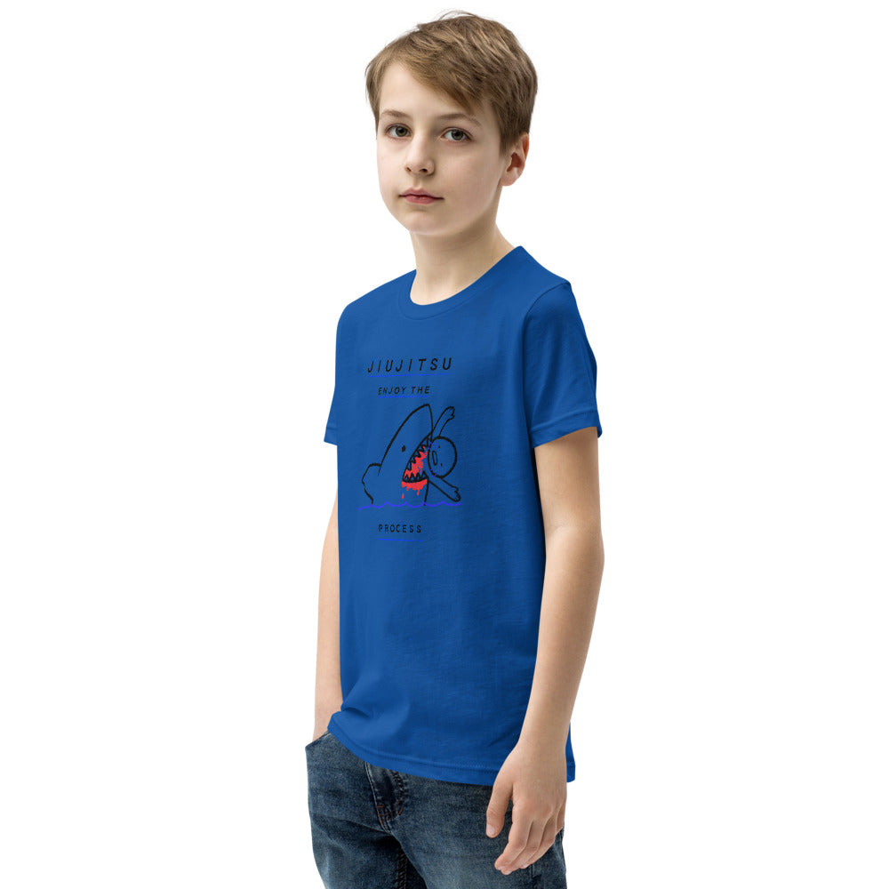 Youth Short Sleeve T-Shirt- Enjoy The Process - The Women of Jiujitsu