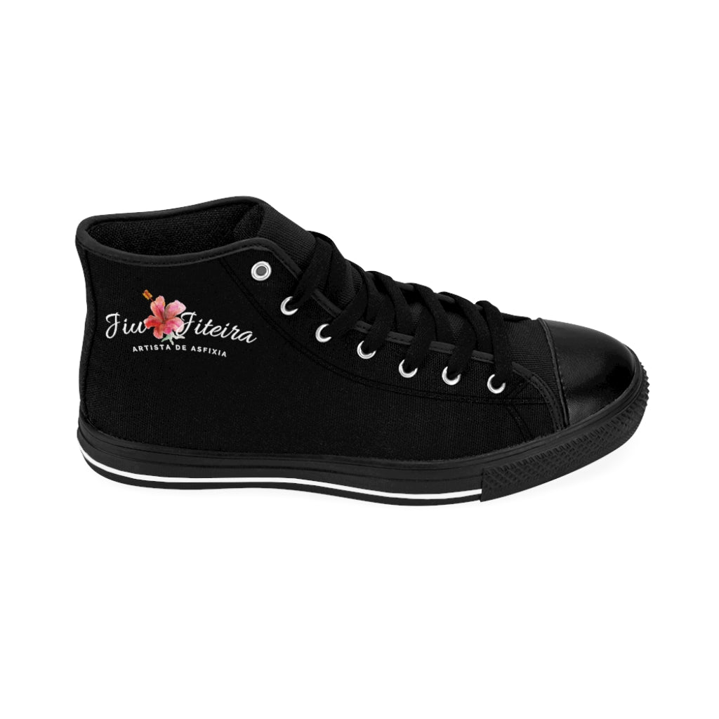 Women's High-top Sneakers- JiuJiteira Logo - The Women of Jiujitsu