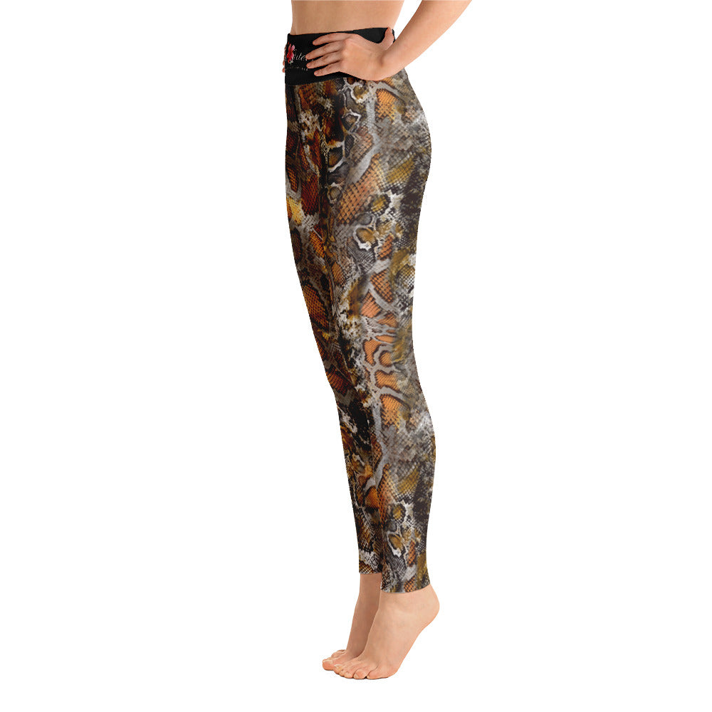 Leggings- Jiujiteira Snake - The Women of Jiujitsu