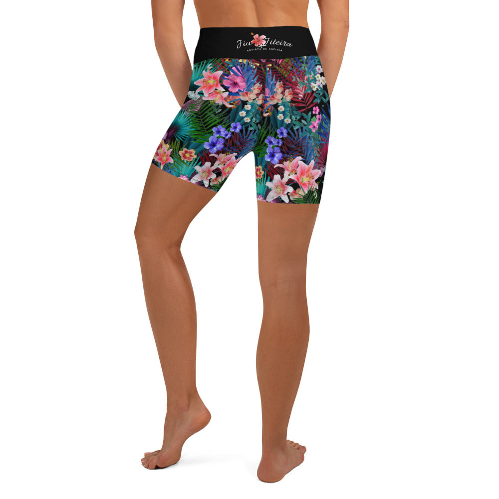 Yoga Shorts- Topical Jiujiteira - The Women of Jiujitsu