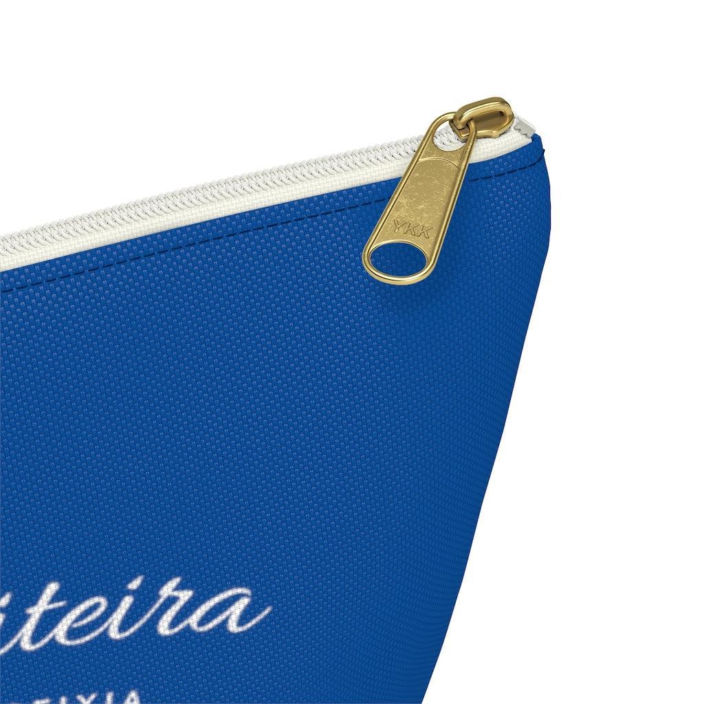 Accessory Pouch w T-bottom- JiuJiiteira Blue (rank) - The Women of Jiujitsu