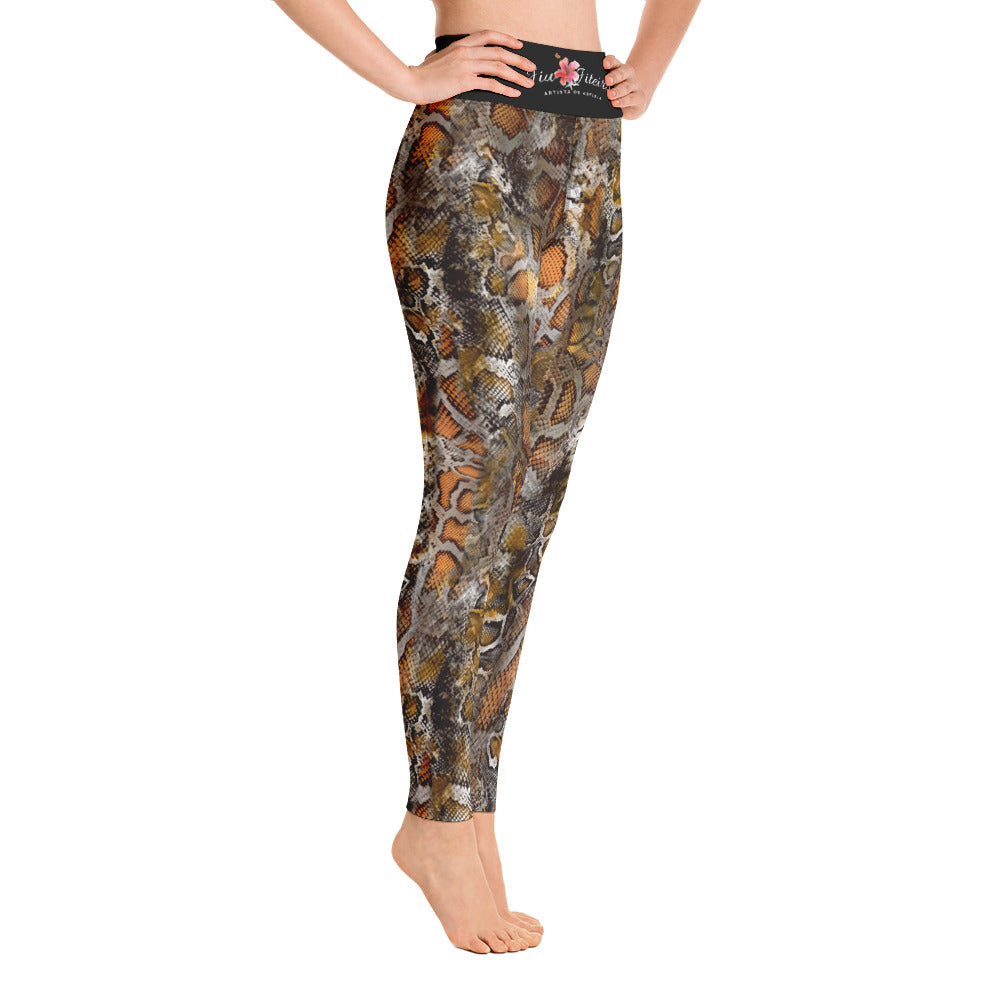 Leggings- Jiujiteira Snake - The Women of Jiujitsu