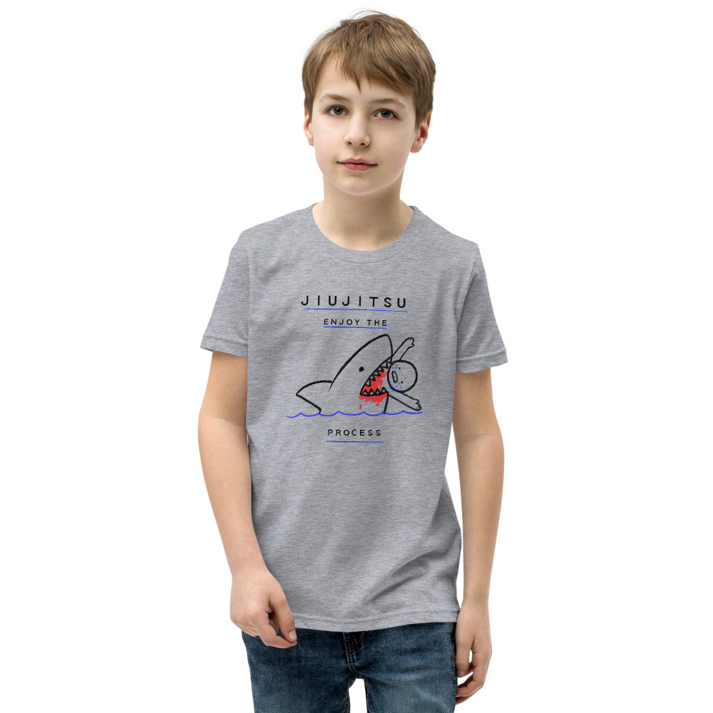 Youth Short Sleeve T-Shirt- Enjoy The Process - The Women of Jiujitsu