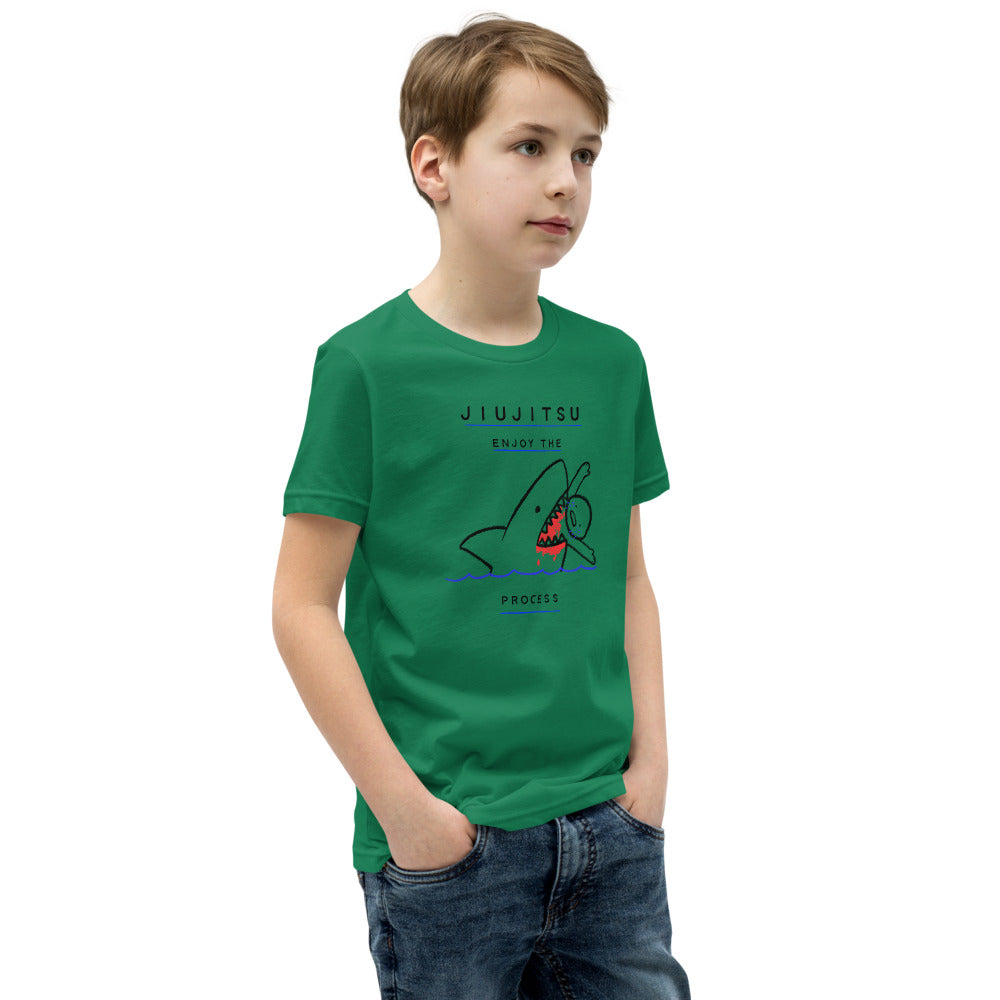 Youth Short Sleeve T-Shirt- Enjoy The Process - The Women of Jiujitsu