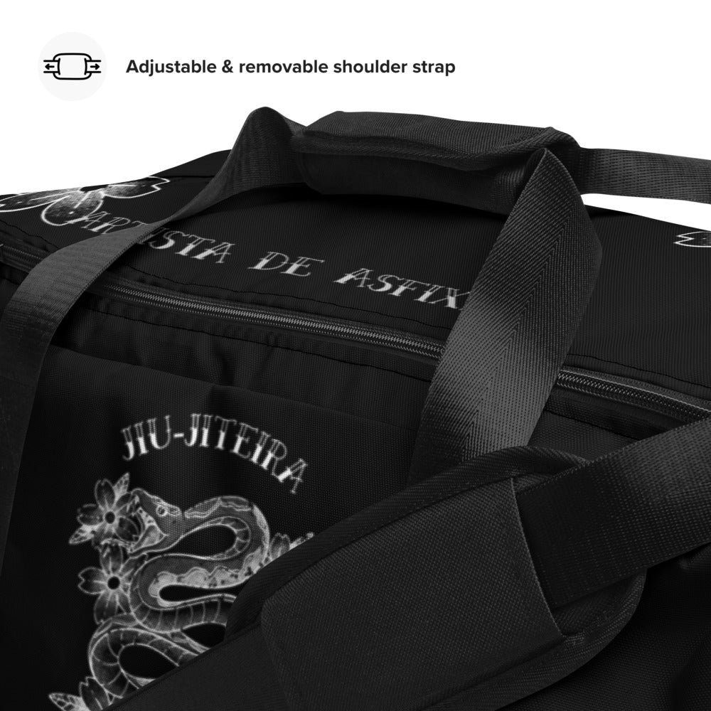Duffle bag- Jiujiteira Tattoo Snake - The Women of Jiujitsu