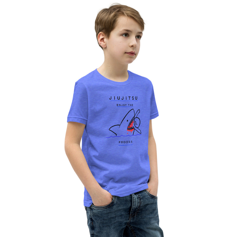Youth Short Sleeve T-Shirt- Enjoy The Process - The Women of Jiujitsu