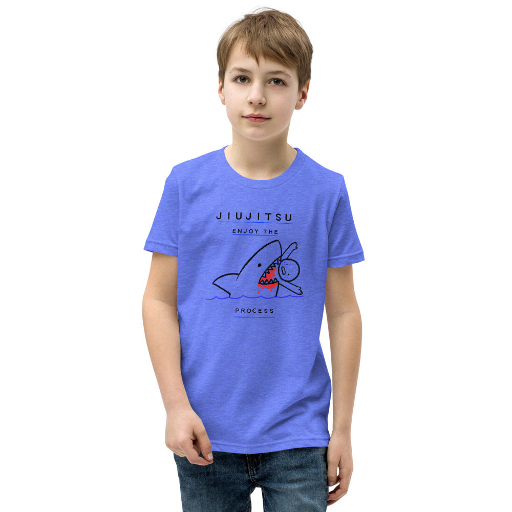 Youth Short Sleeve T-Shirt- Enjoy The Process - The Women of Jiujitsu