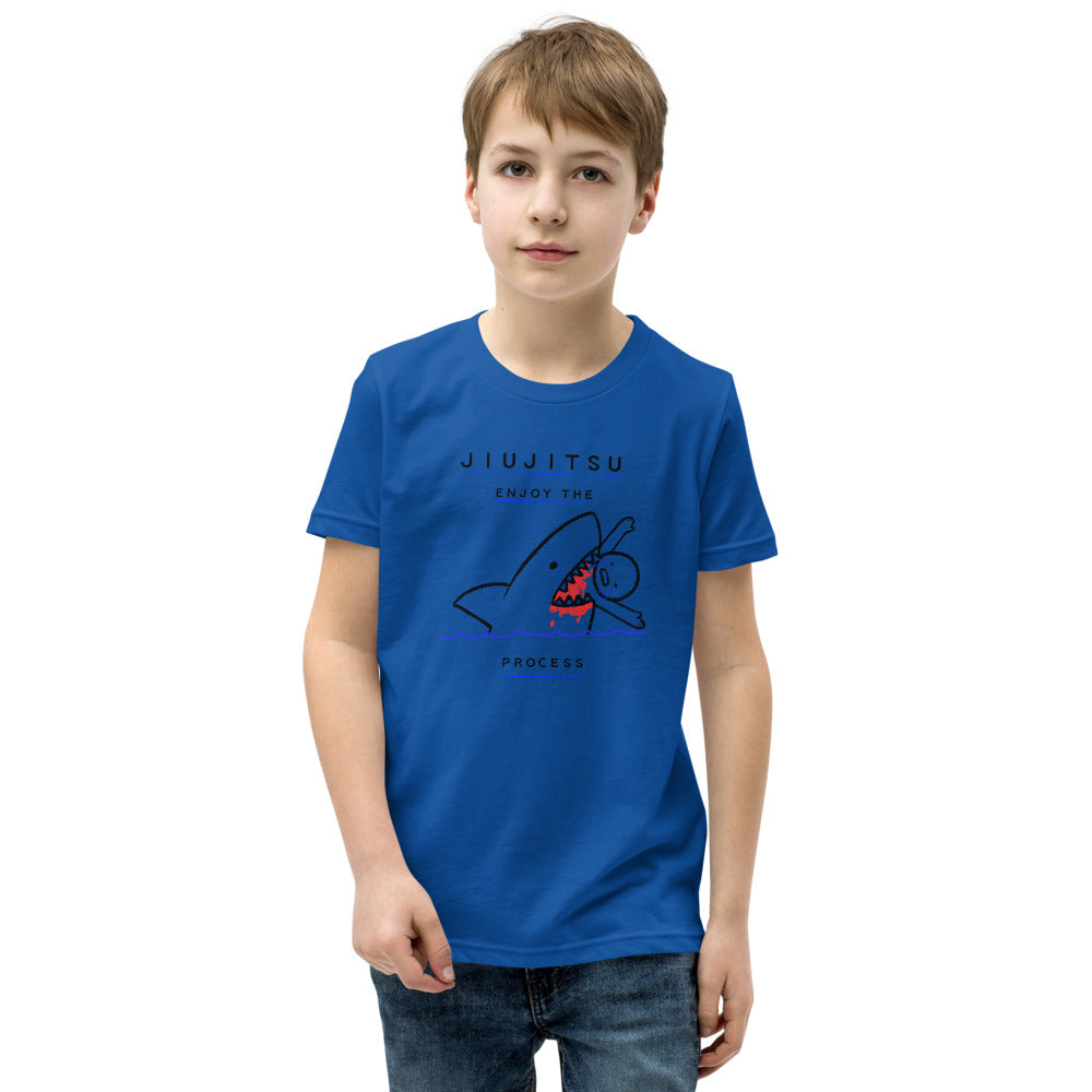 Youth Short Sleeve T-Shirt- Enjoy The Process - The Women of Jiujitsu