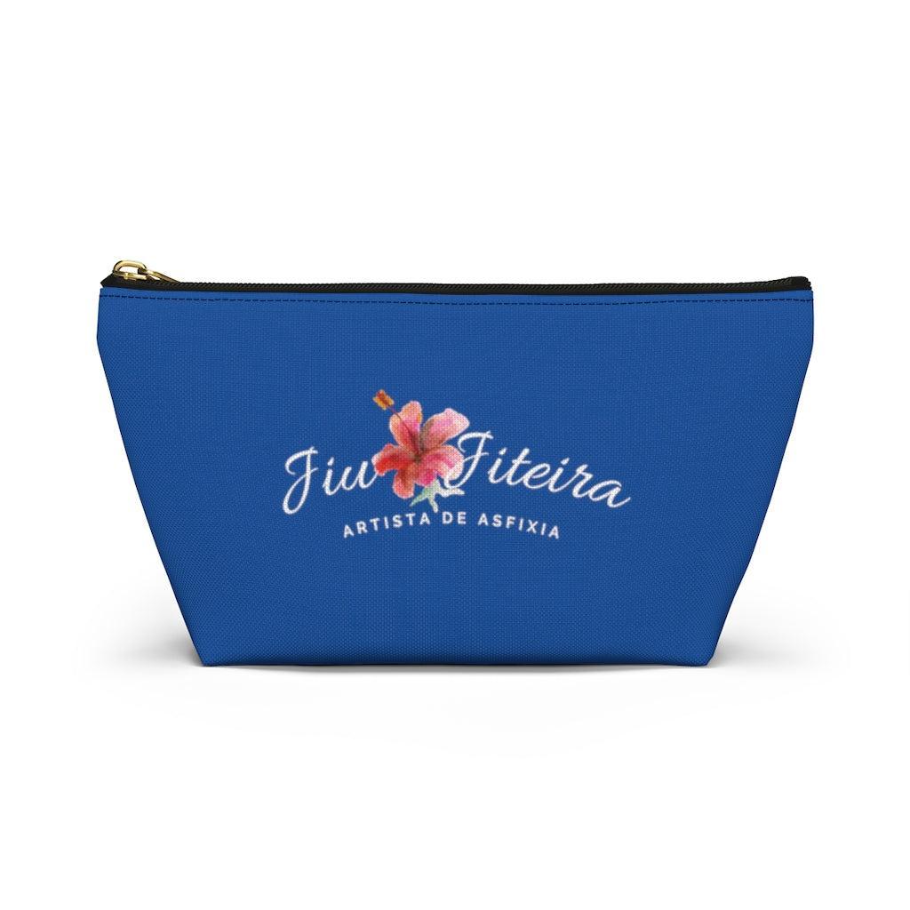 Accessory Pouch w T-bottom- JiuJiiteira Blue (rank) - The Women of Jiujitsu