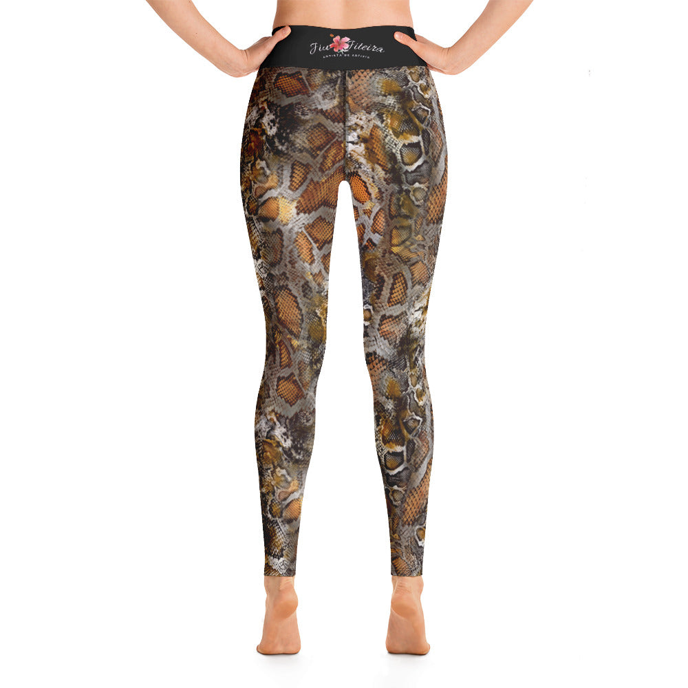 Leggings- Jiujiteira Snake - The Women of Jiujitsu