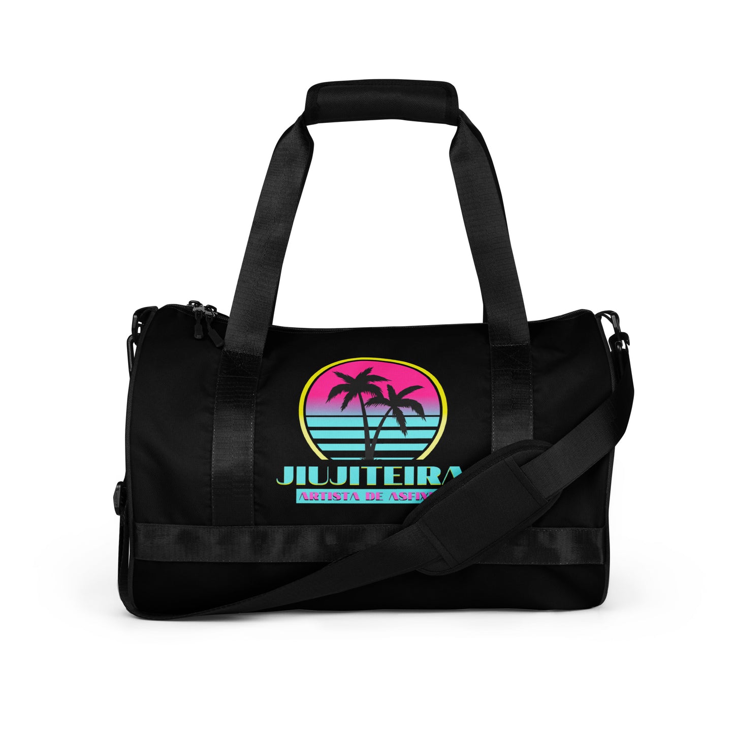Bolsa esportiva Duffle - Miami Vice Jiujiteira Artista De Asfixia BJJ Duffle Bag