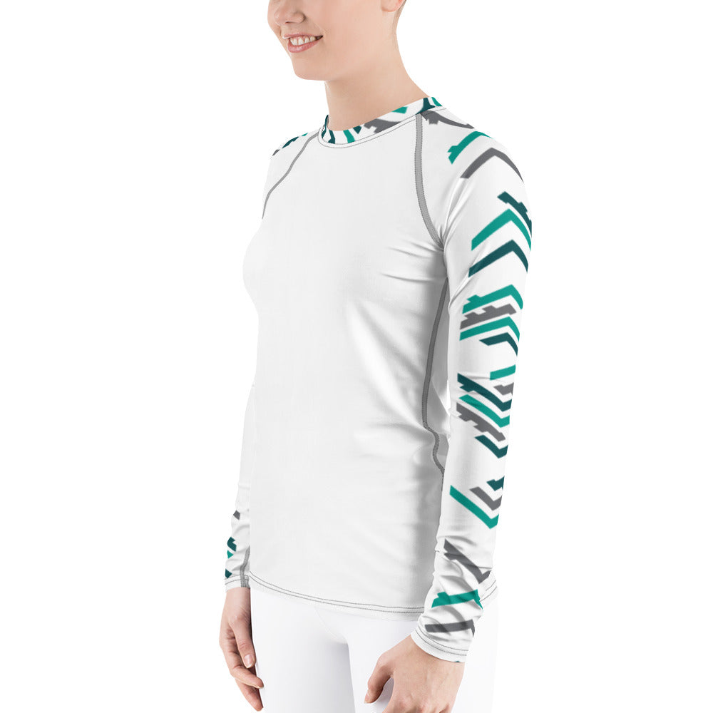 {{ product_title }} | Women's BJJ Rash Guard for No-Gi Jiu-Jitsu | Stylish Grappling Gear for Training & Competition