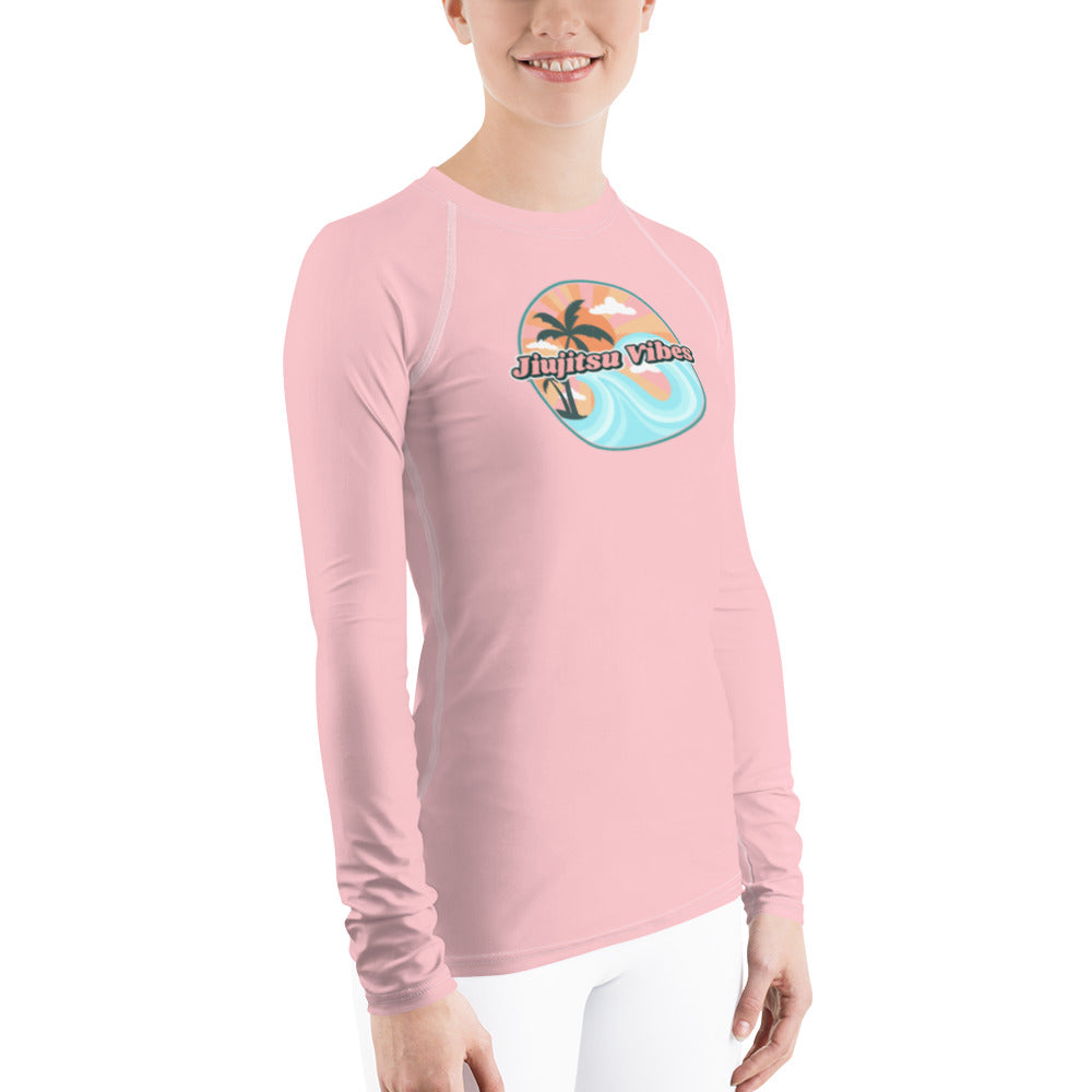 {{ product_title }} | Women's BJJ Rash Guard for No-Gi Jiu-Jitsu | Stylish Grappling Gear for Training & Competition