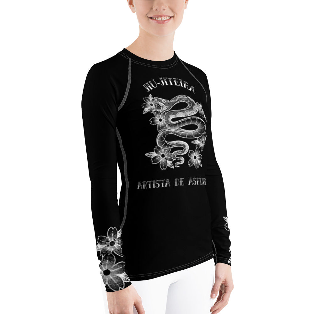 {{ product_title }} | Women's BJJ Rash Guard for No-Gi Jiu-Jitsu | Stylish Grappling Gear for Training & Competition