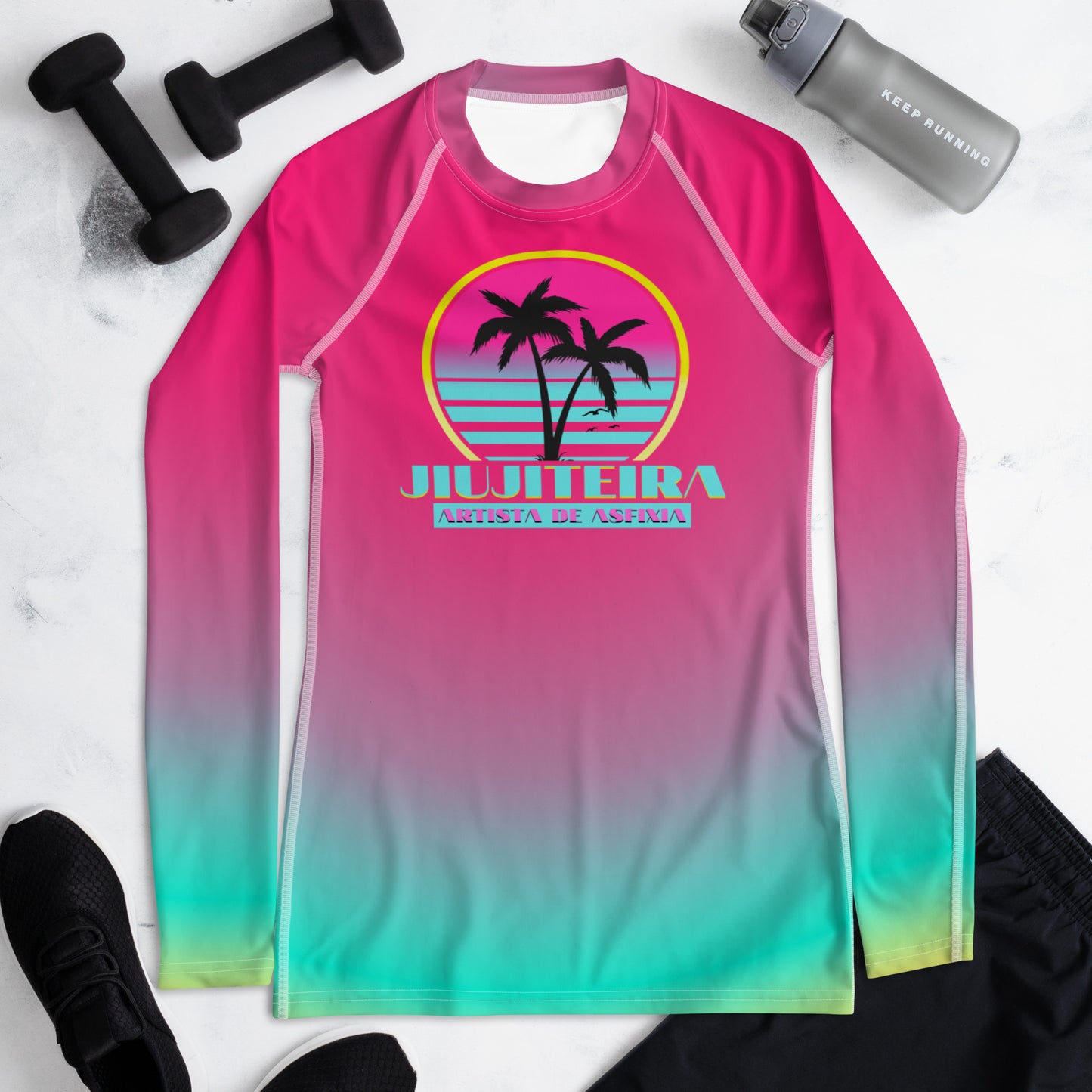 {{ product_title }} | Women's BJJ Rash Guard for No-Gi Jiu-Jitsu | Stylish Grappling Gear for Training & Competition