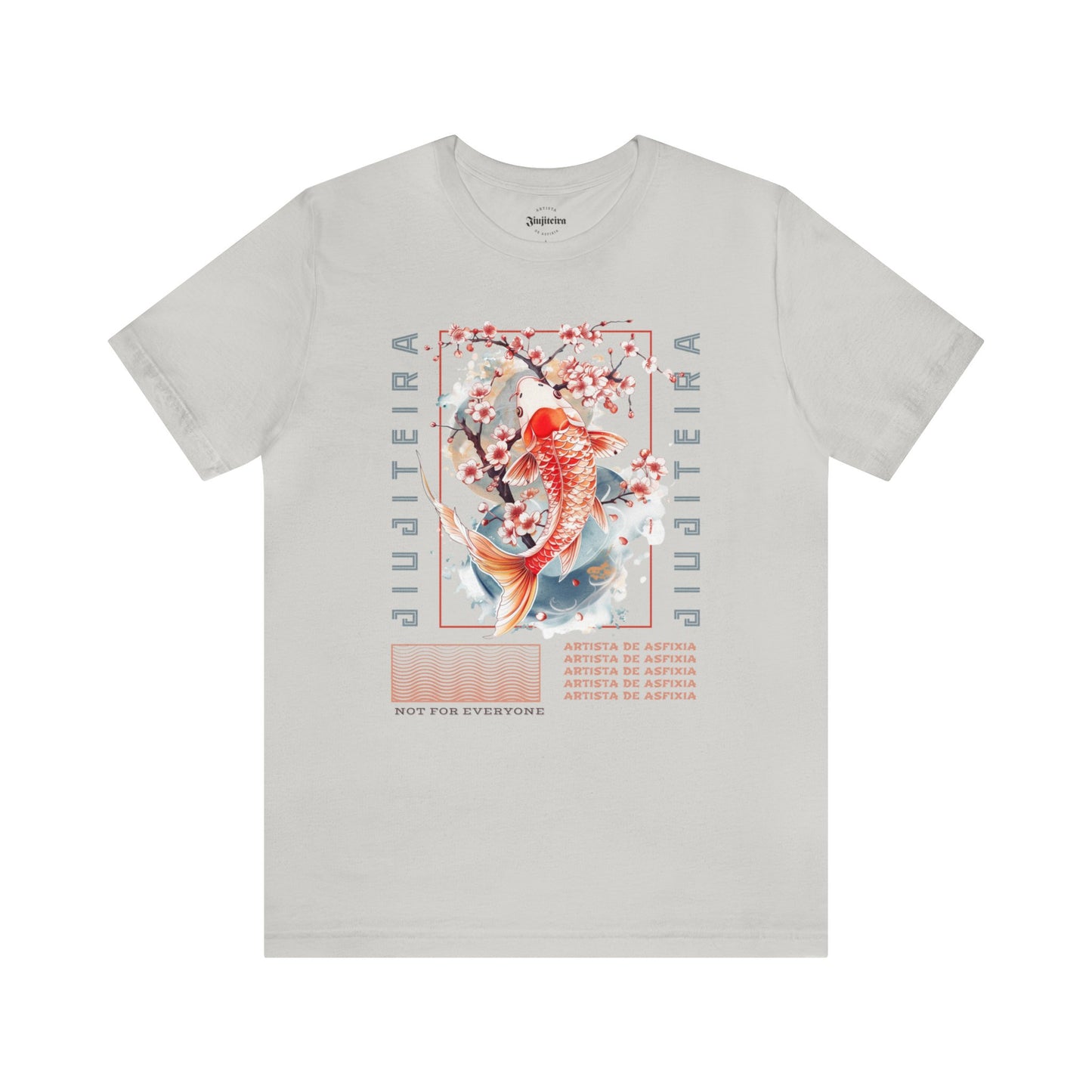 Unisex Jersey Short Sleeve Tee- Jiujiteira Orange Koi Fish