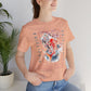 Unisex Jersey Short Sleeve Tee- Jiujiteira Orange Koi Fish